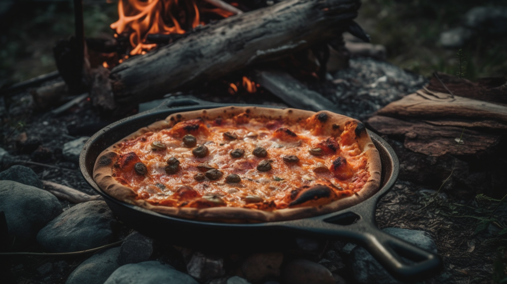 Campfire Pizza – Freewheelingfreedom.com