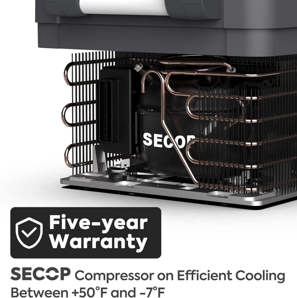 ICECO JP30 Portable Refrigerator WIFI APP Control, 12V Car Fridge Freezer, 31 Liters Compact Refrigerator with Secop Compressor, for Car  Home Use, 0℉～50℉, DC 12/24V, AC 110/240V [Upgraded]